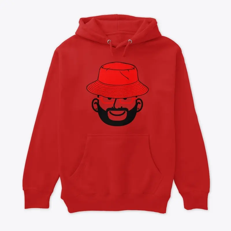 Red Bucket Hoodie 1