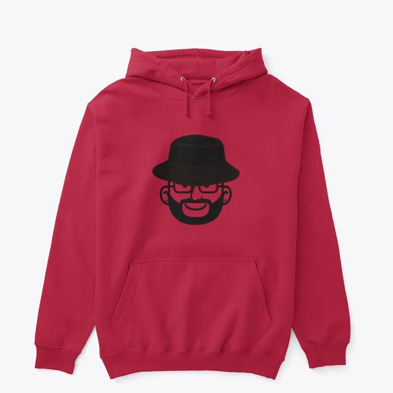 Black Bucket Red Hoodie 1