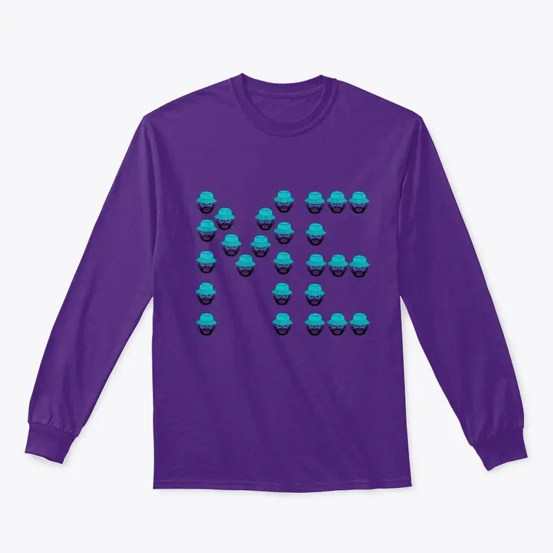 Teal Bucket Purple ME Longsleeve Tee 1