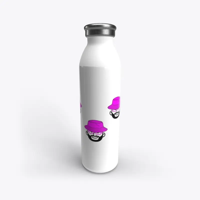 Pink Bucket Water Bottle 1