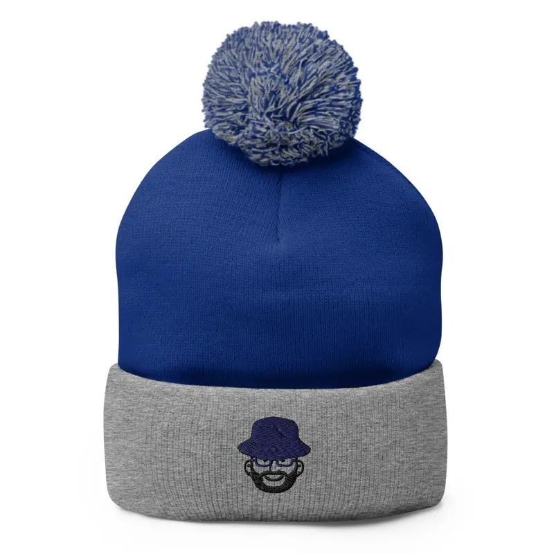 Navy  Blue Bucket Beanie 1