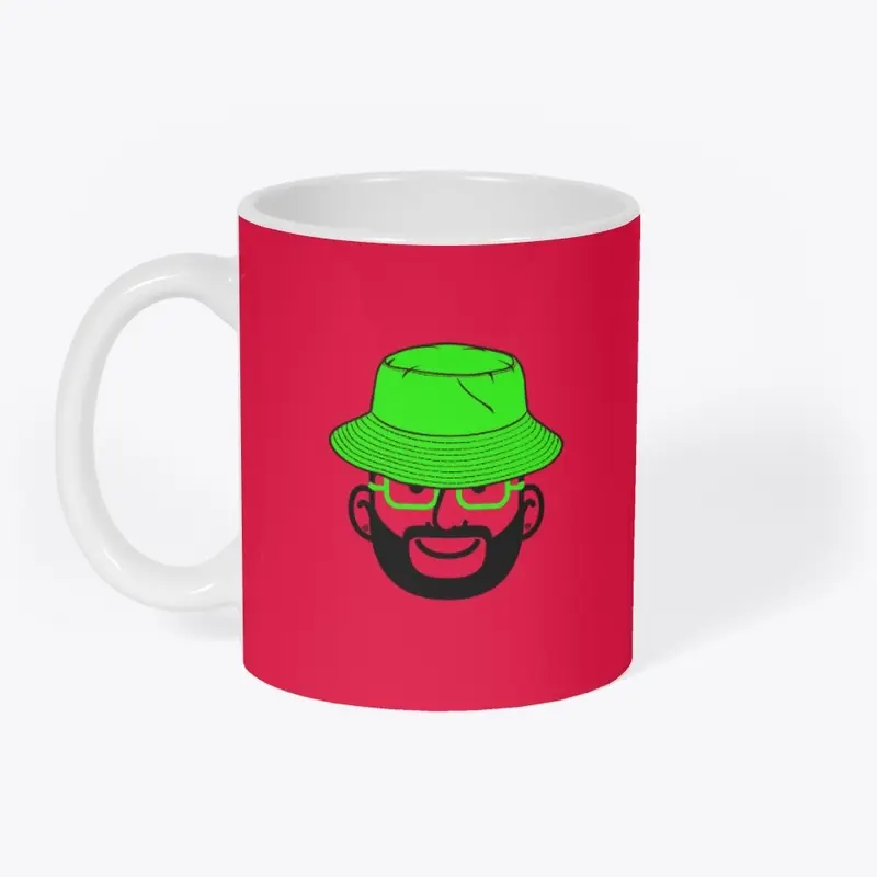 Green Bucket Holiday Mug 1