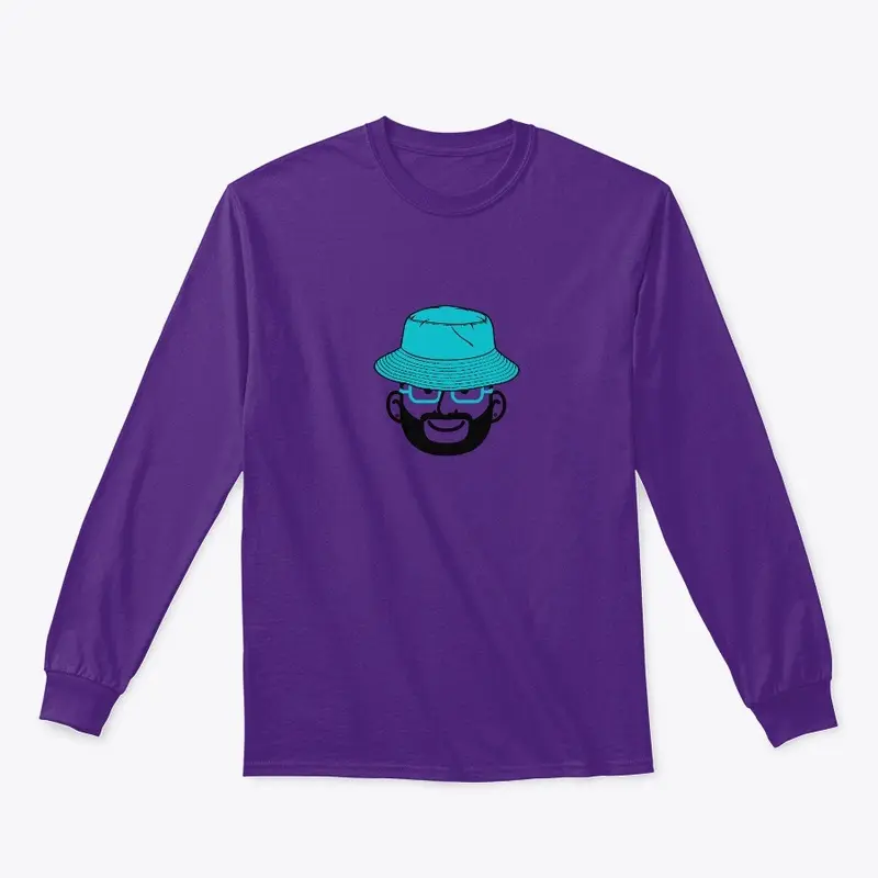 Purple Teal Longsleeve Tee 1