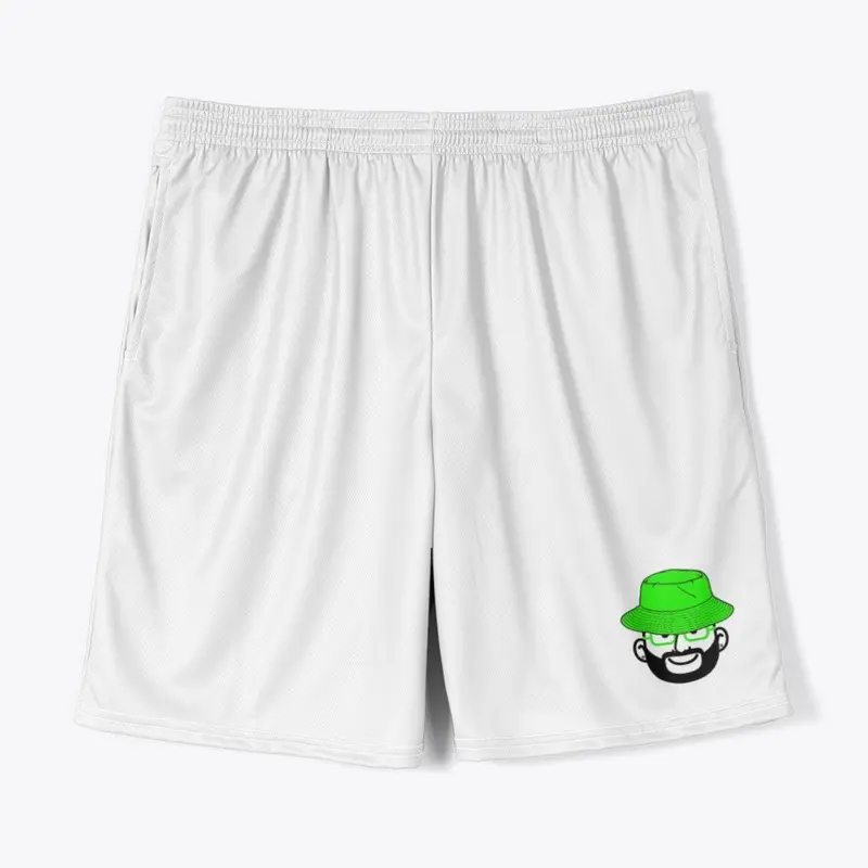 Green Bucket White Shorts 1