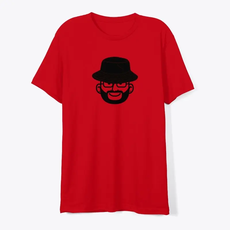 Black Bucket Red Tee 1